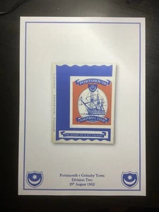 1962-63 Portsmouth v Grimsby Town Division 2 Programme PRINT - Picture 1 of 1