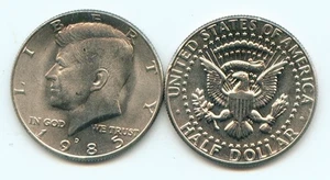 1985-D KENNEDY HALF DOLLAR (RK972) Nice coin - Picture 1 of 1