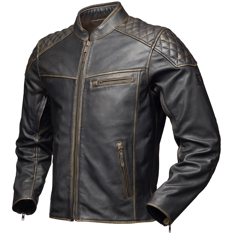 Modeka Phinix Lederjacke aged brown Motorradlederjacke braun - Bild 1 von 1