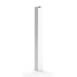 Whitehall Products Mailbox Post Standard White Rust Resistant Aluminum USA Made - Picture 1 of 2
