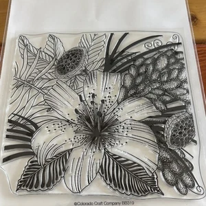 Colorado Craft Company Big & Bold BB319 Day lily & Barberry Flower Love Beauty - Picture 1 of 9