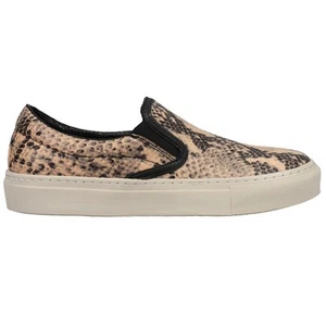 BRONX King Kat Snake Slip On Womens Beige Sneakers Casual Shoes 65063-968 - Picture 1 of 5