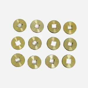Regula Cuckoo Clock Hand Bushing 12 Pc. Set – 2.5mm Square Hole CC-809 - Picture 1 of 2