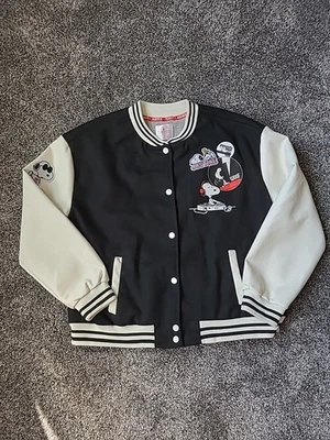 Justice Peanuts And Snoopy Varsity Jacket Girls XL Plus - Image 1 of 4