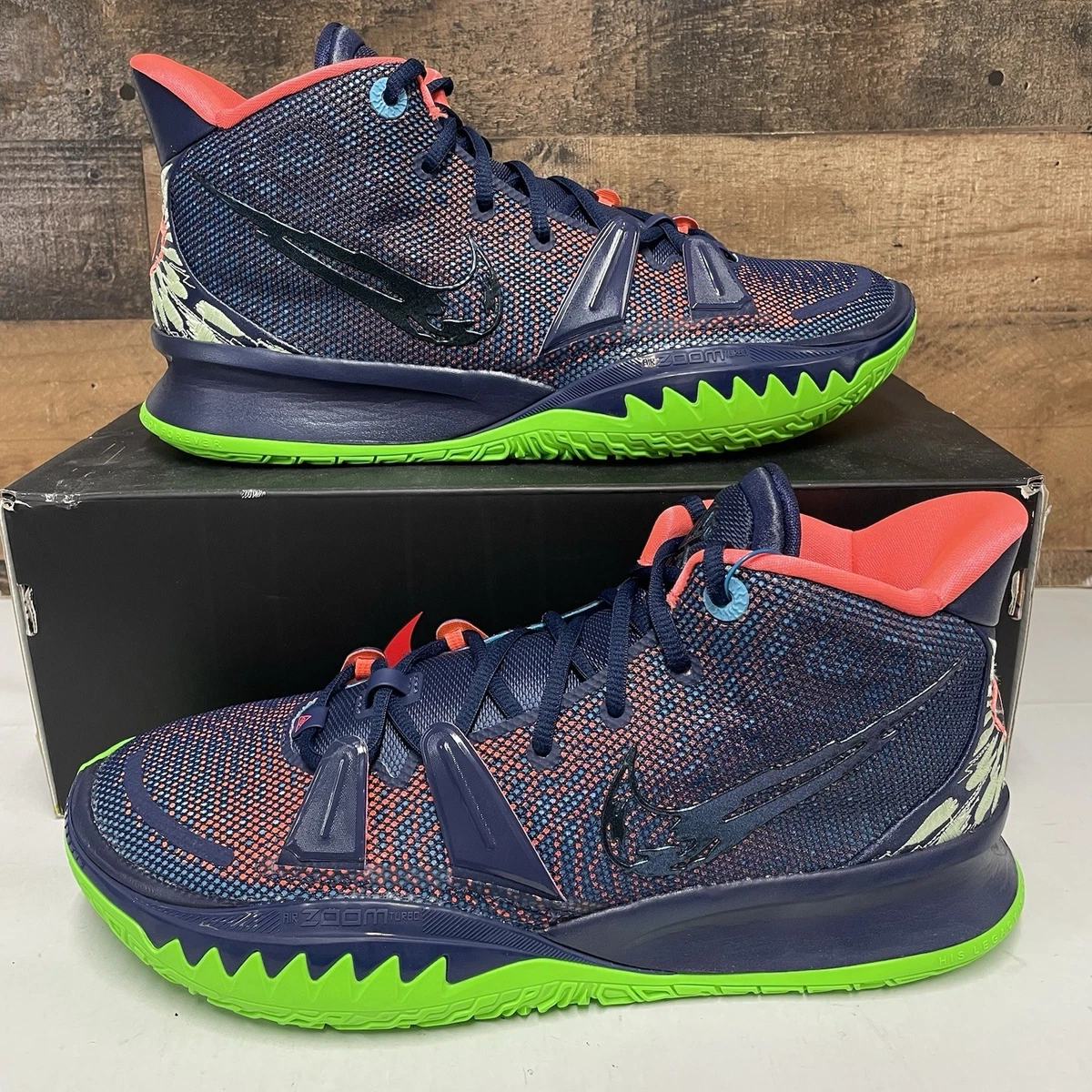 NIKE KYRIE seven(７) EP ネイビー　　　サイズ　新品 Nike Kyrie 7 Midnight Navy - Size 11 (Used around 15 times