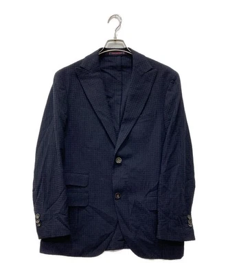 Chaqueta a medida de lana THE GIGI Talla: 50 Azul marino Hombre J010 700 Foto 1 de 4