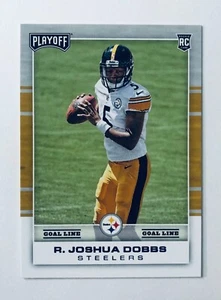 R. Joshua Dobbs Rookie Card 2017 Panini Playoff Goal Line #208 Steelers RC - Bild 1 von 2