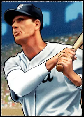 2006 Detroit Tigers Hank Greenberg Baseball Sluggers Player Postcard - Image 1 of 2