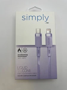 USB-C to 8 pin Cable 4ft, Quick Charging, Fast Data Sync, MFi Certified Iphone - Picture 1 of 36
