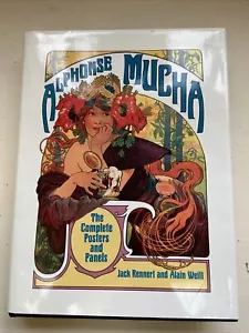 Alphonse Mucha The Complete Posters and Panels Hardcover Dustjacket Art Drawings - Foto 1 di 15
