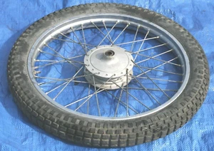 1972 KAWASAKI G-5 100 OEM FRONT TIRE RIM - Picture 1 of 2