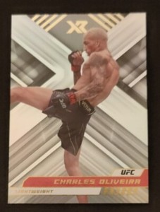 2023 Panini UFC Chronicles Charles Oliveira #299 XR