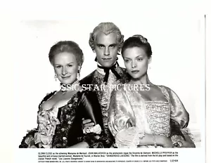 O30 Michelle Pfeiffer John Malkovich Glenn Close Dangerous Liaisons 1988 photo - Picture 1 of 1
