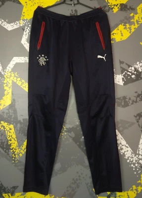 Pantalones de fútbol de entrenamiento Rangers con bolsillos Puma para hombre talla XL ig93 Foto 1 de 4