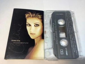 CELINE DION Cassette Tape LET’S TALK ABOUT LOVE 1997 Sony Music Canada CT-68861 - Picture 1 of 4