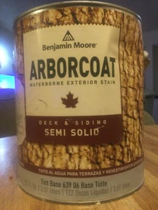 Benjamin Moore Arborcoat Exterior Semi Solid Stain (Vintage Wine) - Picture 1 of 4