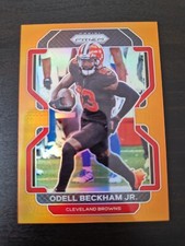Odell Beckham Jr. 2021 Panini Prizm Football Card /249 Orange NFL Browns