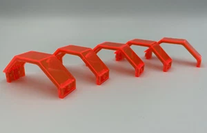5x Lego Lot Trans-Neon Orange Fenster Panel 3 x 2 x 6 #2466 Eisplanet 2002 - Bild 1 von 3