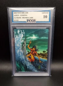 Witchblade Aspen Surfing (2000) Fatham Promo - Graded 10 [FCGS] GEM-MT - Picture 1 of 2