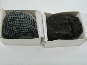 2 Pelucas Muñeca Talla 8-9 Negro Marrón Trenzas Cortas Bob Sintético Global Suzi Lucinda - Imagen 1 de 7
