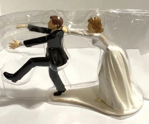 Wilton Humorous Wedding Cake Topper , 4.25" Tall - Picture 1 of 1