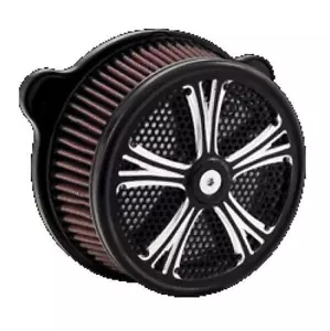 Xtreme Machine Fierce Air Cleaner Black 91' - 25' Harley XL Sportster New USA - Picture 1 of 1