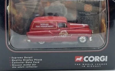 Corgi Fire Department Diecast Car CS90014 Fire Heroes Pontiac Van Fire Support. - Image 1 of 3