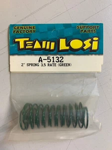 TEAM LOSI - Ressort 2,5 POUCES 3.5 TAUX Green 1/10 A-5132 1123 - Photo 1/1