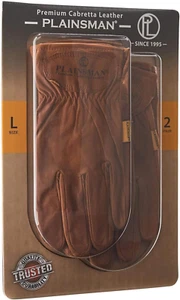 Premium Cabretta Leather Gloves (2 Pair) - Large - Picture 1 of 12