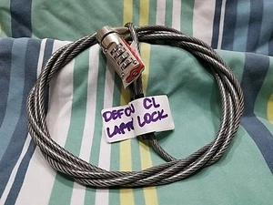 Bloqueo de cable para computadora portátil Targus Defcon CL nuevo sin etiquetas PA410U - Imagen 1 de 2