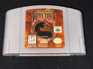 Mortal Kombat Trilogy (Nintendo 64, 1996) Cleaned / Tested / Authentic - N64 - Picture 1 of 4