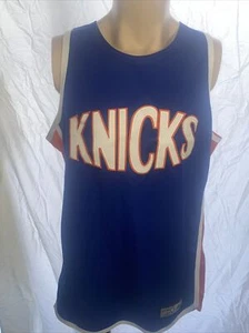 Majestic Hardwood Classic New York Knicks Stitched Throwback Jersey Size 2 XL - Picture 1 of 5