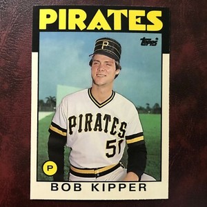 1986 Topps TIFFANY Traded Set BOB KIPPER #54T PIRATES ** MINT ** HIGH GRADE **
