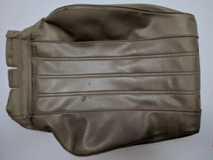 Genuine BMW E30 Seatback. Cover. Vinyl. Comfort. Beige. Driver. Front - Picture 1 of 12