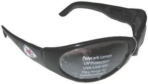 NFL Kansas City Chiefs Full Frame Polarized Lens Sunglasses Cover
