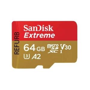 SanDisk Extreme microSDXC 64GB UHS-1 U3 A2 V30 - Picture 1 of 1