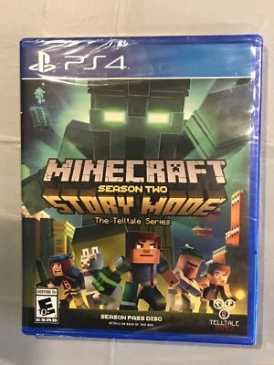 Minecraft: Story Mode -- Season Two 2 Season Pass Disc Sony PlayStation 4, 2017 - Image 1 of 4
