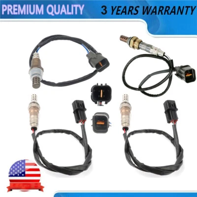 Sensores O2 arriba+abajo 234-4318 234-4656 para Mitsubishi Eclipse 2006-2012 3,8 L 4 piezas Foto 1 de 4