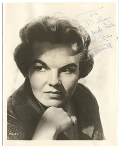 Eileen Farrell Signed Photo 8"x10", American Soprano (1920-2002) - Picture 1 of 2