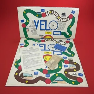 Original Paumar Co Velo Bicycle Racing Board Game 1977 New Gainesville RARE - Picture 1 of 12