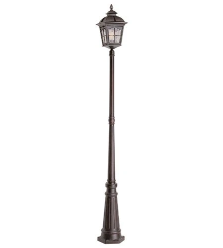 Trans Globe Lighting 5423-BK Briarwood 1 luz 86 pulgadas negro luz de poste para exteriores Foto 1 de 1