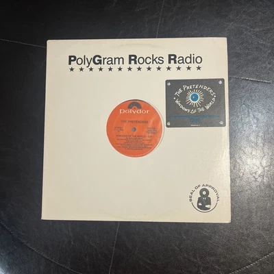 PRETENDERS WINDOWS OF THE WORLD / 1969 USED 1988 VINYL 12" SINGLE PRO632-1 PROMO - Image 1 of 4
