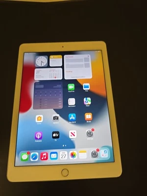 Apple iPad Air 2, 128GB, Wi-Fi  , 9.7in in Silver  A1566 - Pink Hue   -  (DK814) - Image 1 of 4