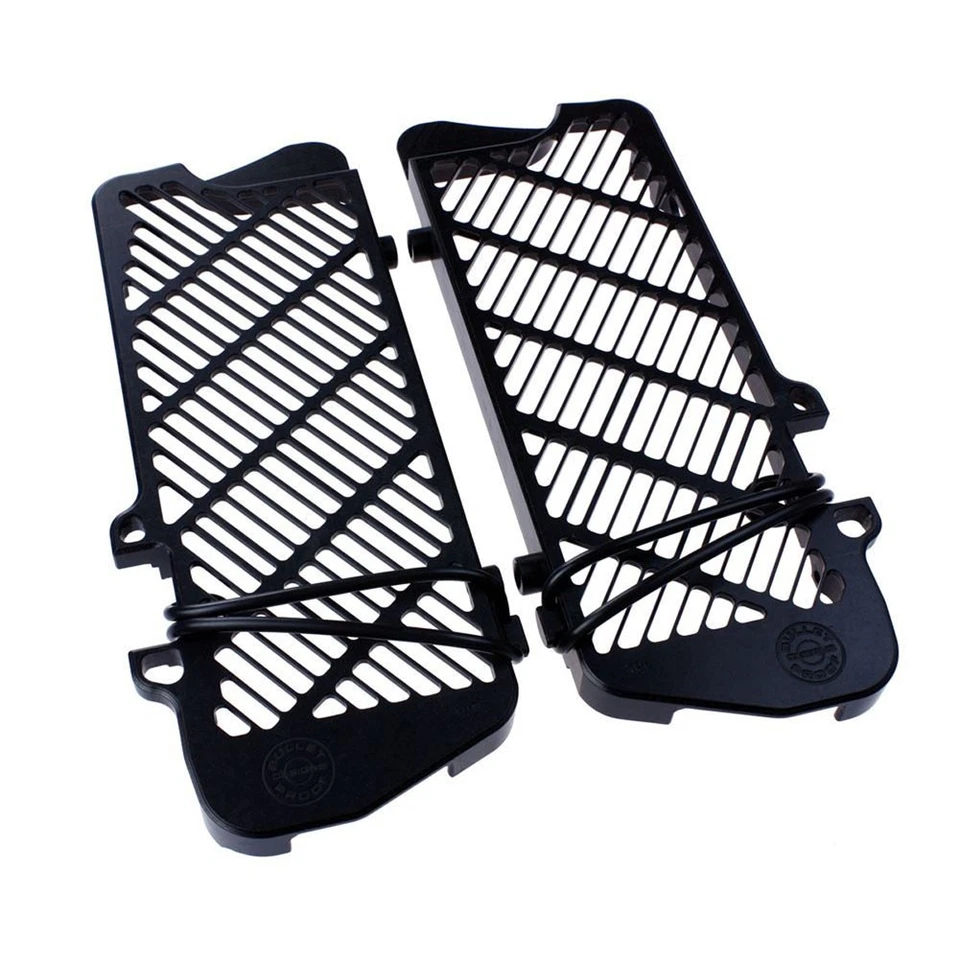 Bullet Proof Designs Radiator Guards Black For KTM 200 XC 2008-2009 - Image 1 of 2