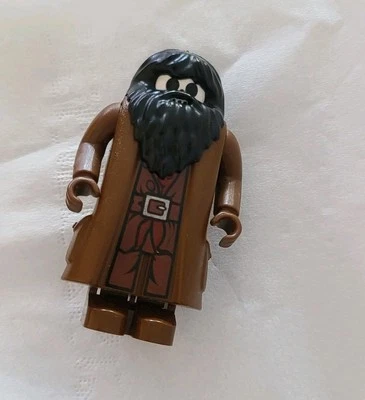 LEGO Rubeus Hagrid Minifigure Harry Potter Sorcerer's Stone  (2001) - Image 1 of 4