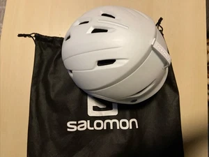 Salomon Pearl, White Custom Air Snowboard Skihelm Small, Dial Fit, eps4D - Bild 1 von 13