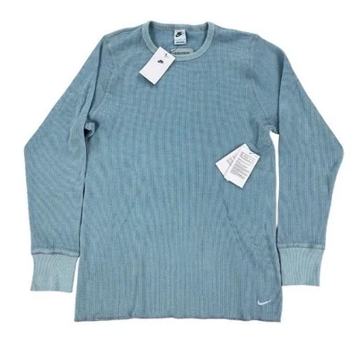 Camisa Nike Life Heavyweight Waffle Manga Larga Azul Para Hombre Talla XL FZ6579-422 NUEVA CON ETIQUETAS Foto 1 de 4