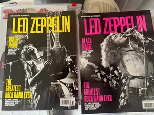 LED ZEPPELIN Beckett JIMMY PAGE Robert plant GREATEST BAND EVER Both Covers! - Picture 1 of 11