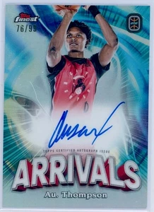2022-23 Topps Finest OTE #FAA-AUT Ausar Thompson Arrivals Auto #/99 - Picture 1 of 2