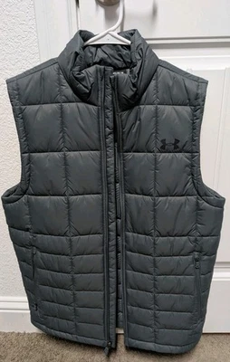Under Armour - Men's Cold Gear Infrared Puffer Vest - Medium, Northface,Free S&H - Image 1 of 3
